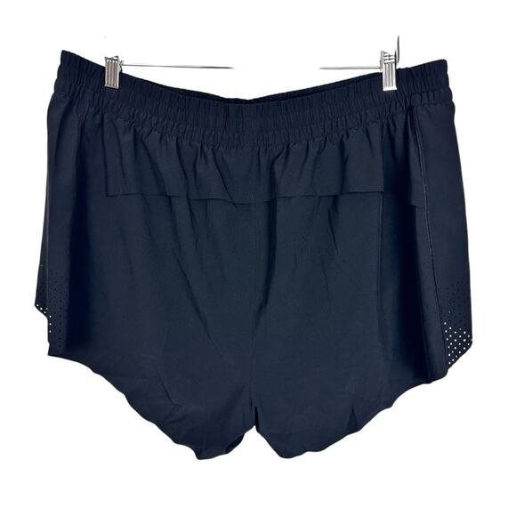 NWT Athleta Women's Hustle 3" Short Sz 1X  Black Running Gym Workout Athleisure - Picture 7 of 11